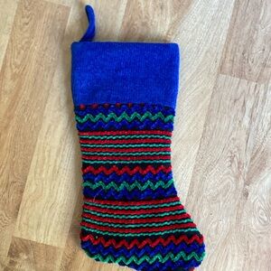 Dan Dee Collector’s Choice Chenille Christmas stocking VGUC